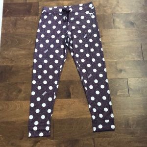 LIMITED EDITION VS PINK POLKA DOT PAJAMA PANTS